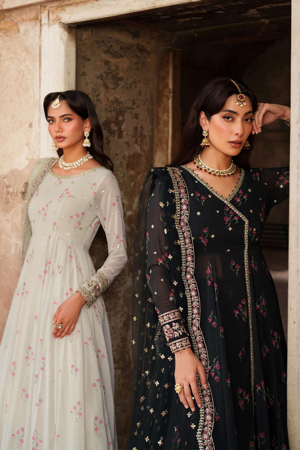 UE-551 Printed Chiffon | Printed Formals | IZNIK