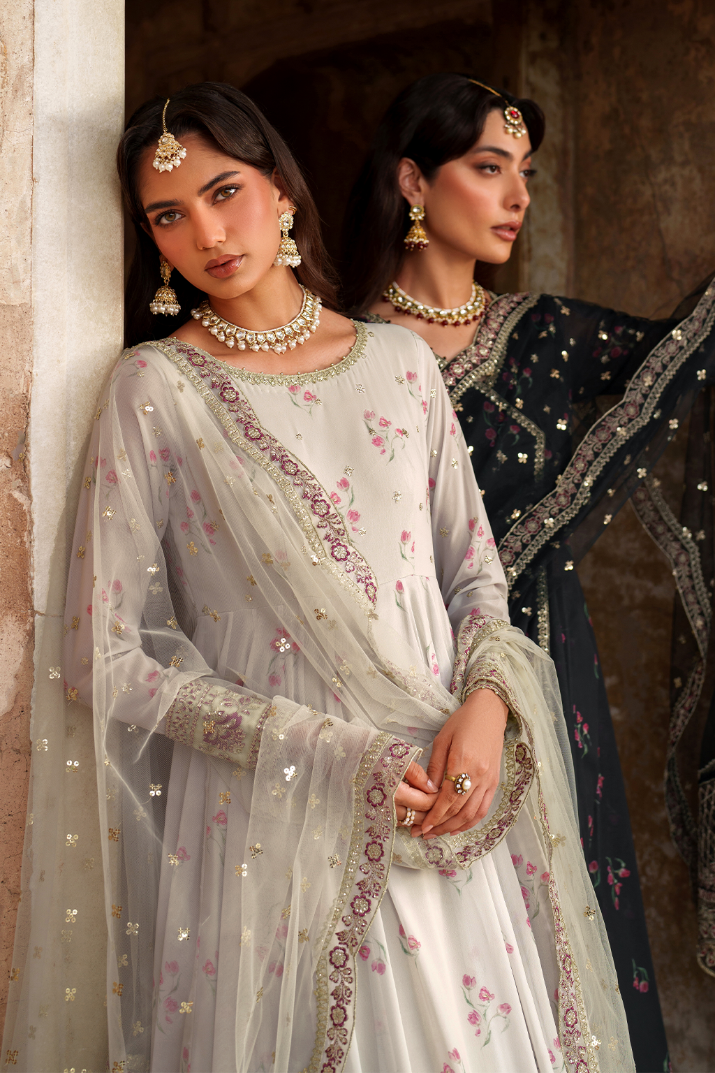 UE-550 Printed Chiffon | Printed Formals | IZNIK