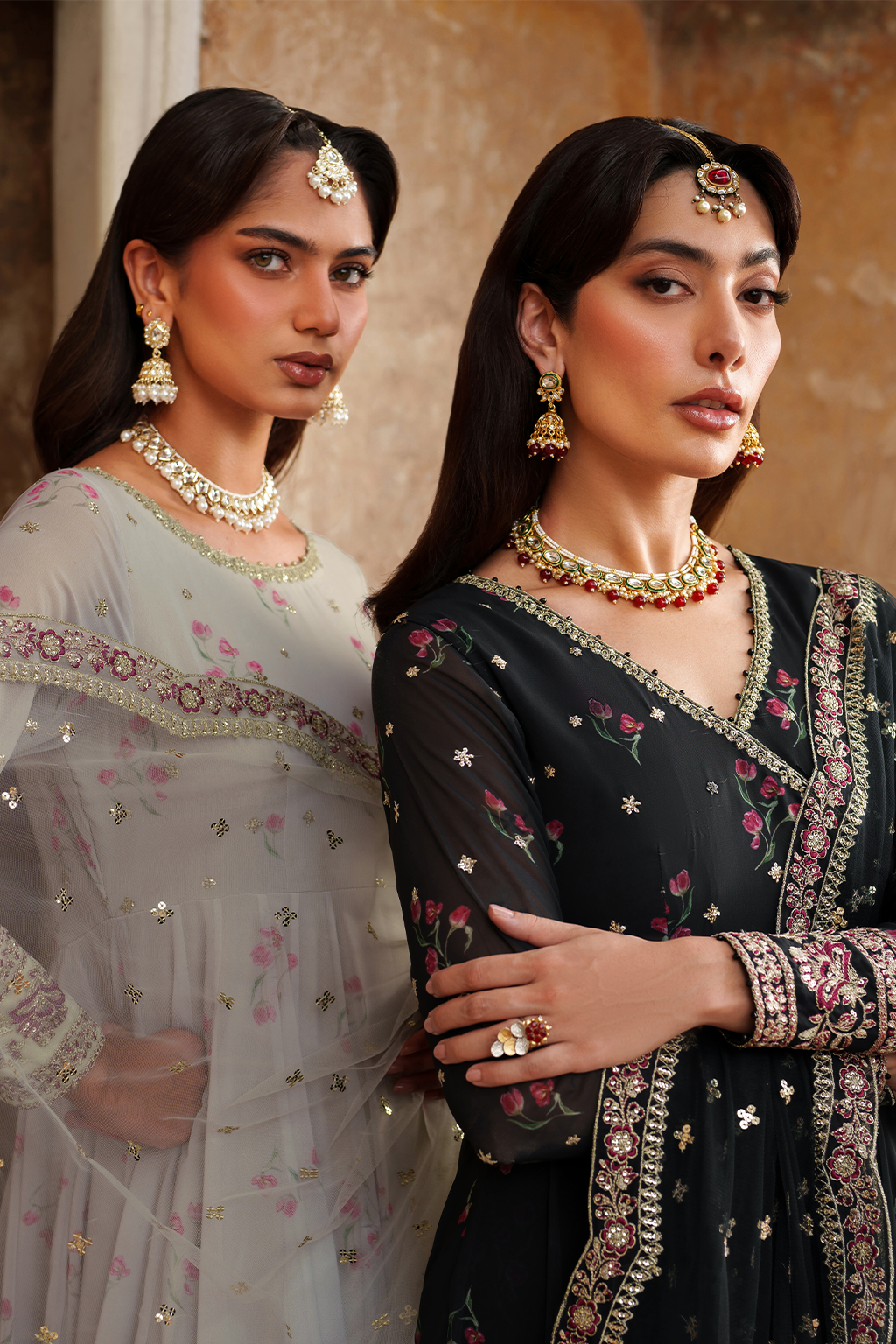 UE-550 Printed Chiffon | Printed Formals | IZNIK