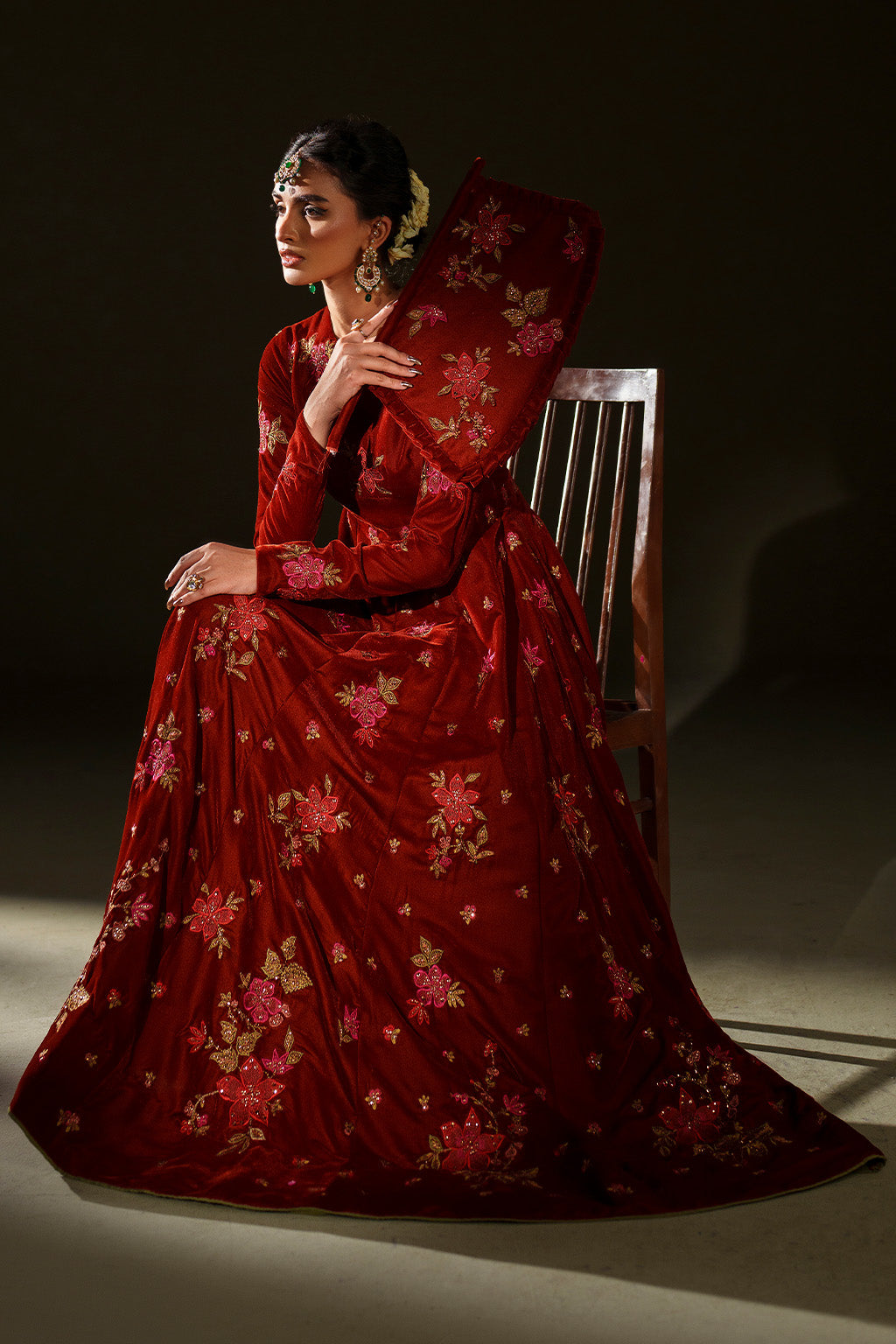 IV-79 Embroidered Velvet | VELVET EDIT II | IZNIK