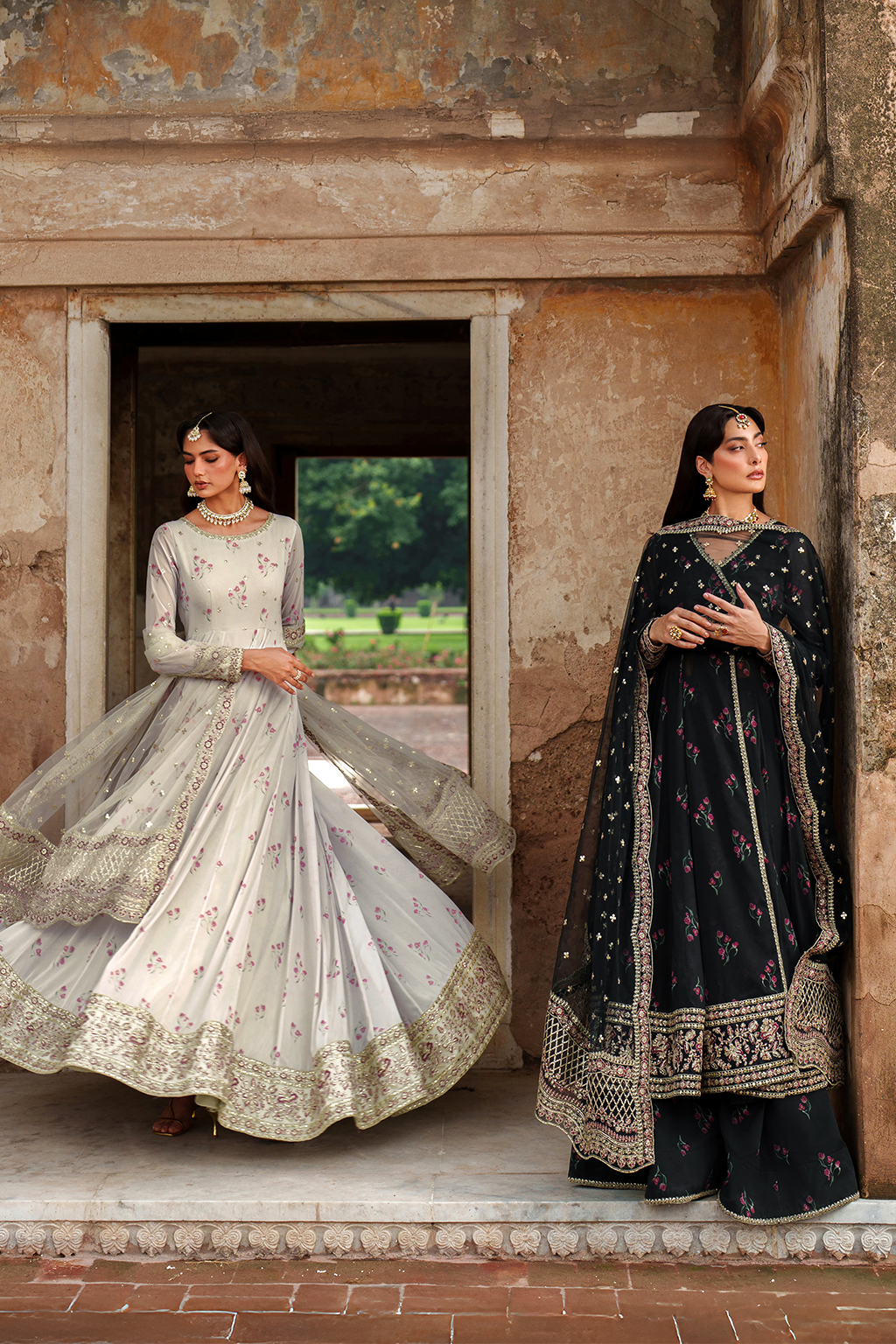 UE-551 Printed Chiffon | Printed Formals | IZNIK