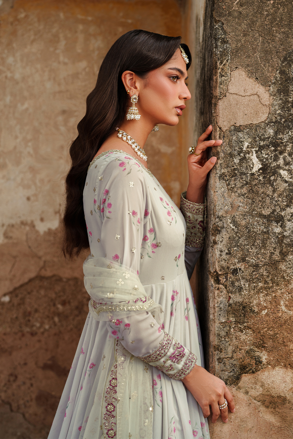 UE-551 Printed Chiffon | Printed Formals | IZNIK