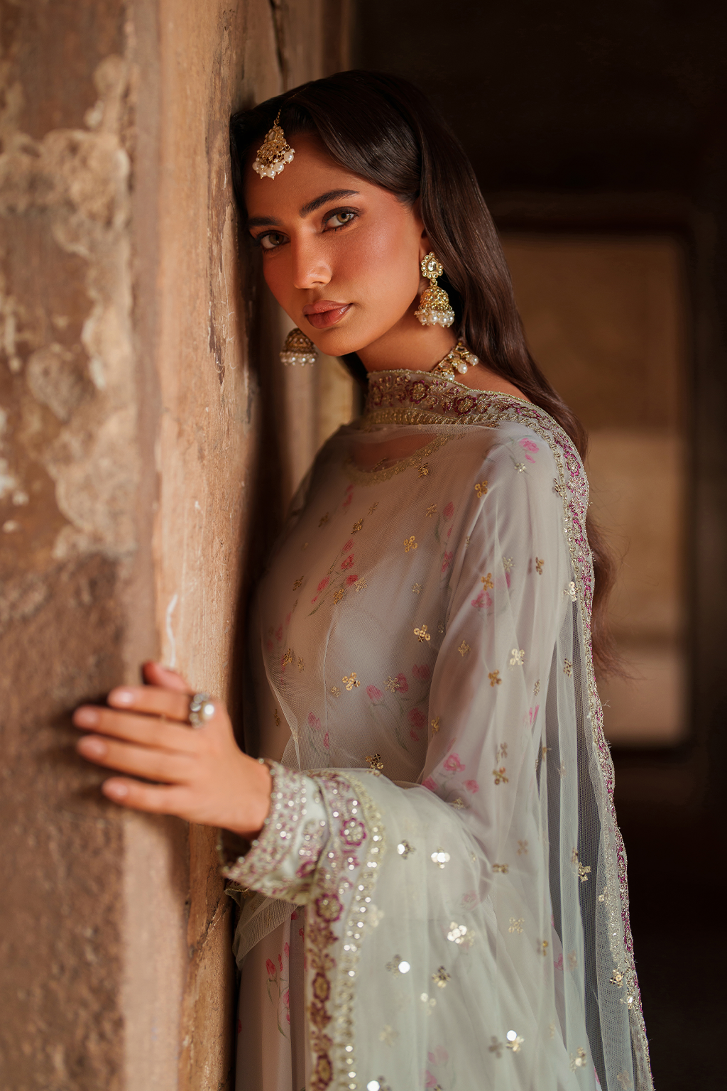 UE-551 Printed Chiffon | Printed Formals | IZNIK