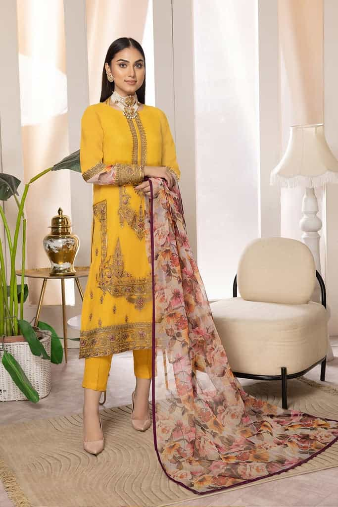 CEC23-06 || TASAWAR EMBELLISHED CHIFFON COLLECTION -2023 || CHARIZMA in UK USA UAE online kapraye.com