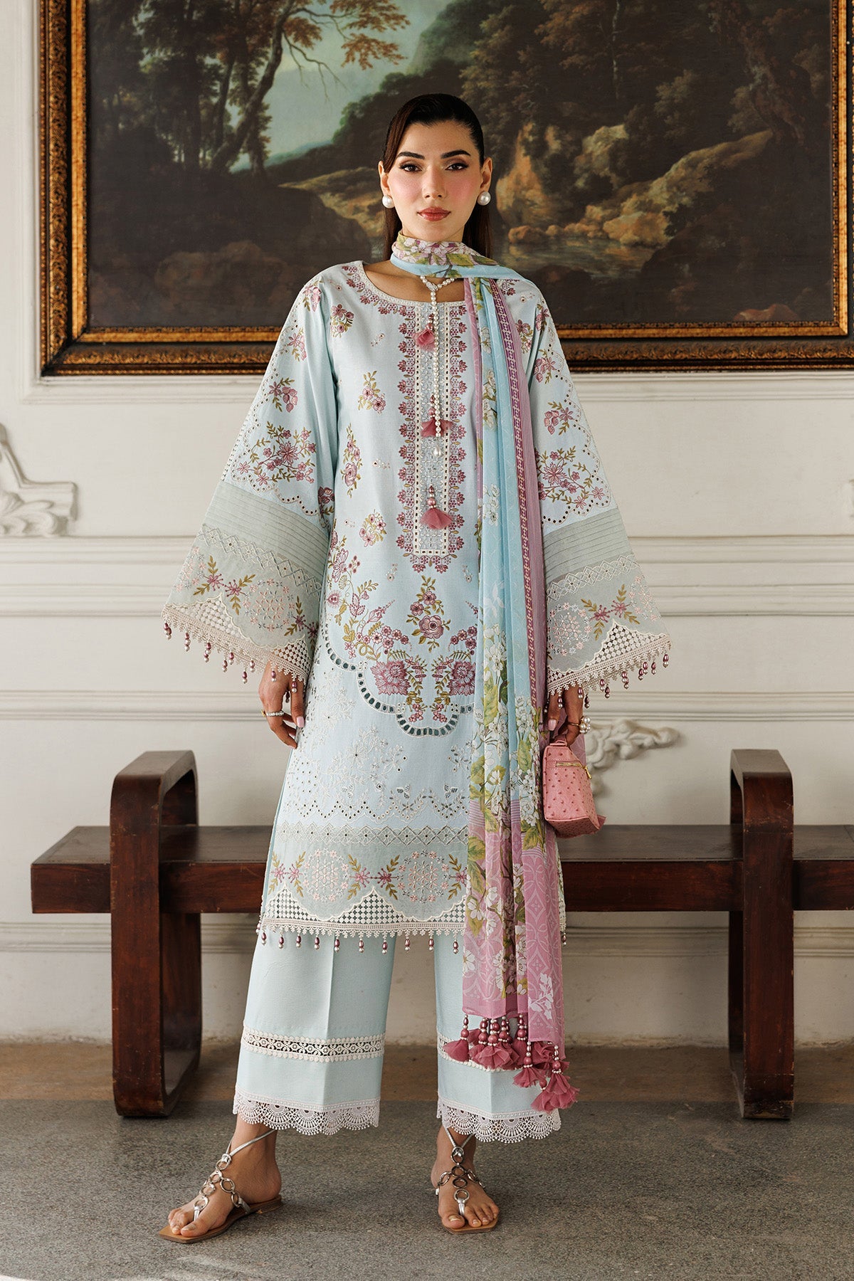 AF-EL-7050-Sabrina | EID FESTIVE LAWN | ALIZEH FASHION