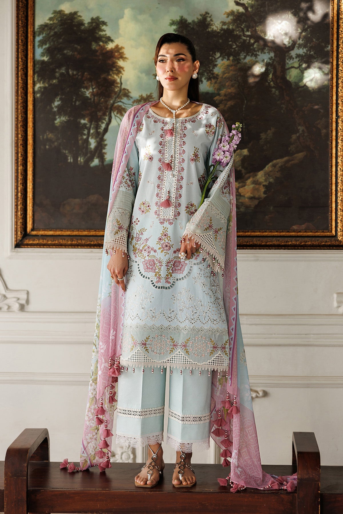 AF-EL-7050-Sabrina | EID FESTIVE LAWN | ALIZEH FASHION