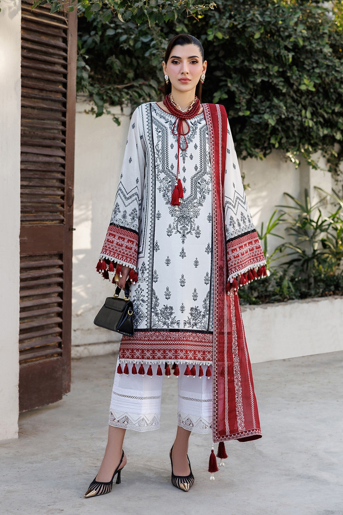 AF-EL-7056-Kelly | EID FESTIVE LAWN | ALIZEH FASHION