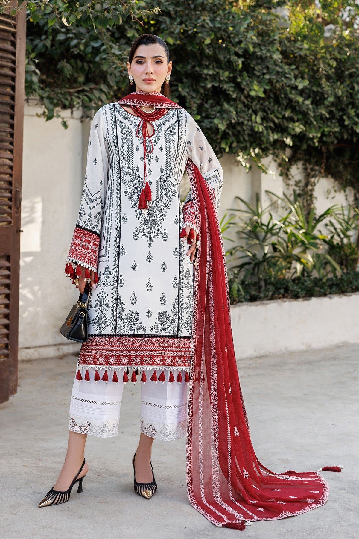 AF-EL-7056-Kelly | EID FESTIVE LAWN | ALIZEH FASHION