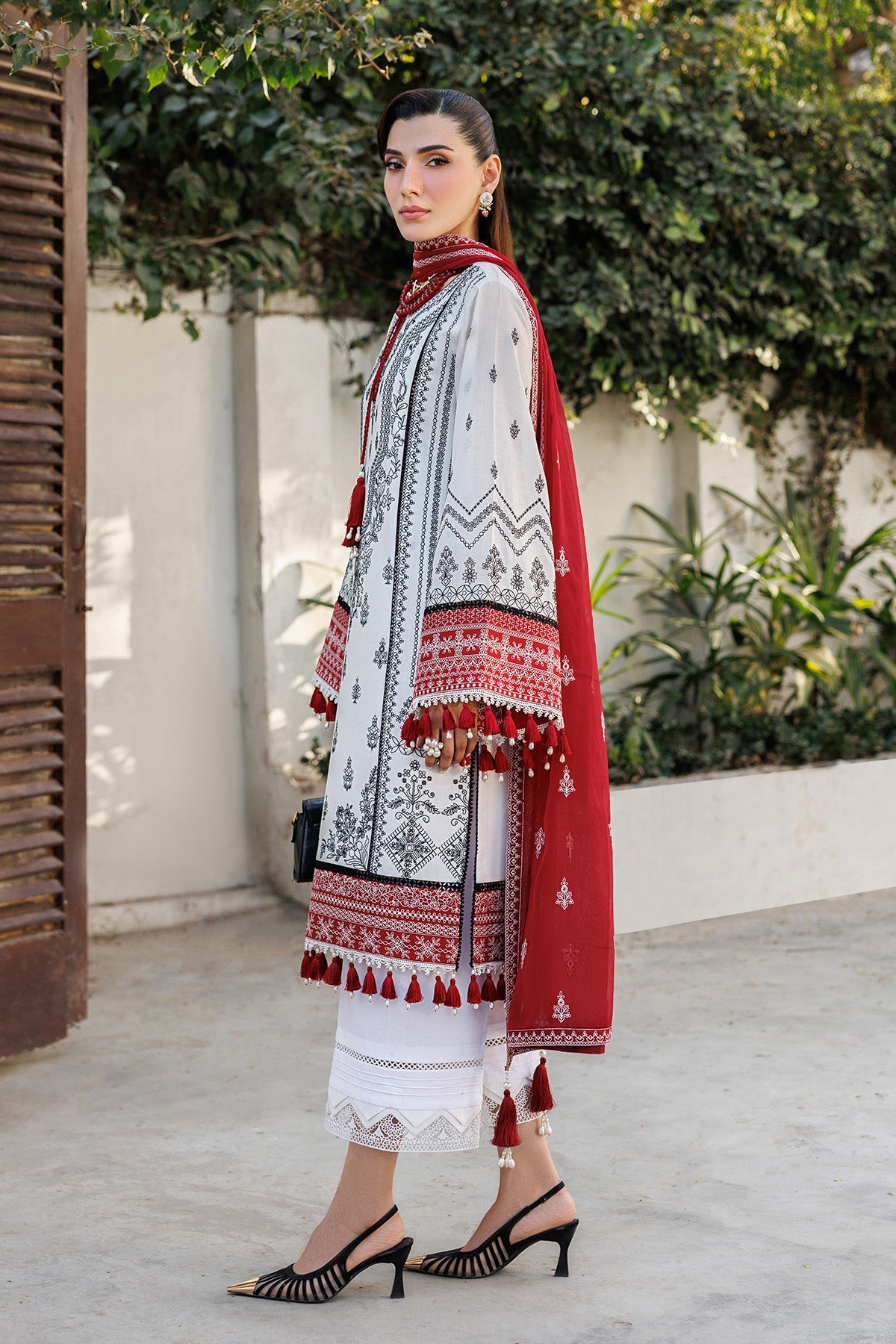 AF-EL-7056-Kelly | EID FESTIVE LAWN | ALIZEH FASHION