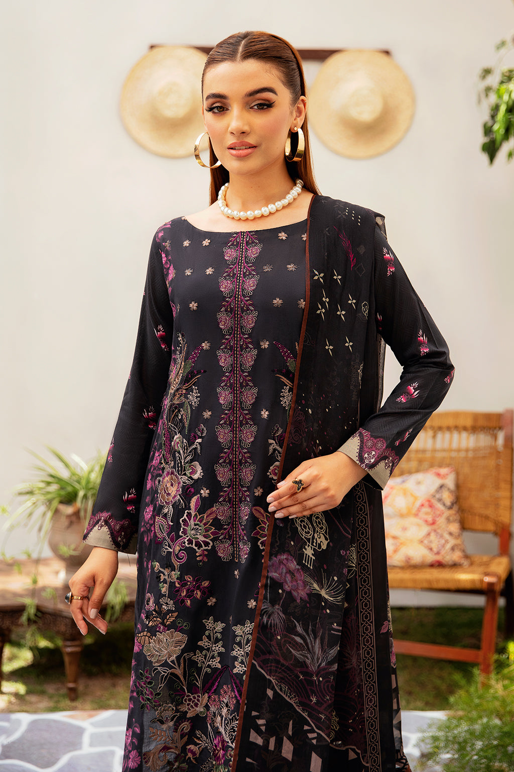 L-1205 || MASHAAL COLLECTION || RAMSHA in UK USA UAE online kapraye.com