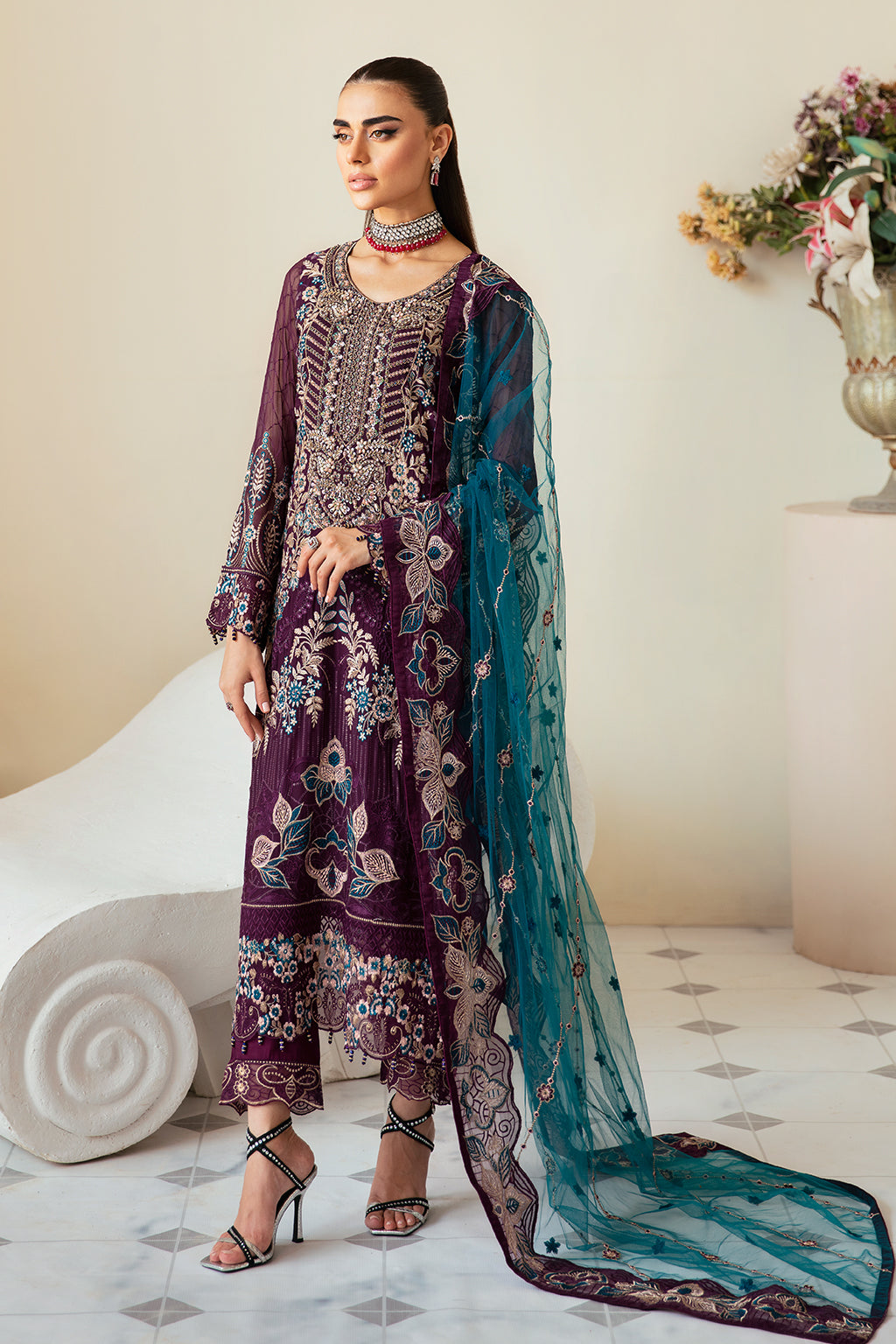 P-102 | DASTOOR CHIFFON  Vol-1 | RAMSHA