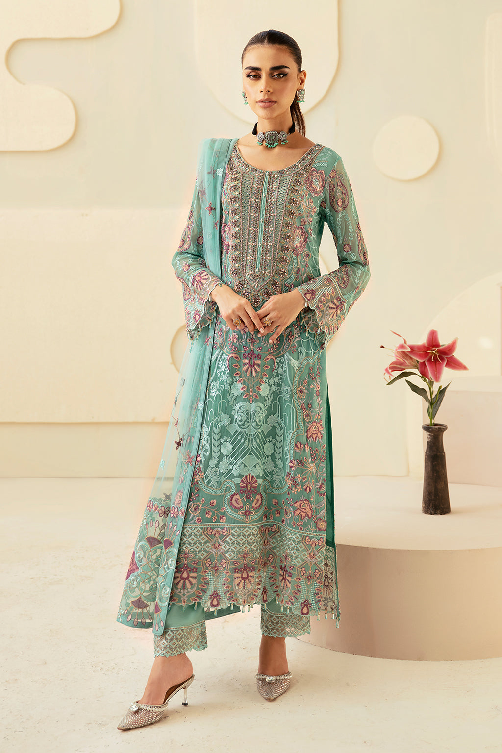 P-107 | DASTOOR CHIFFON  Vol-1 | RAMSHA