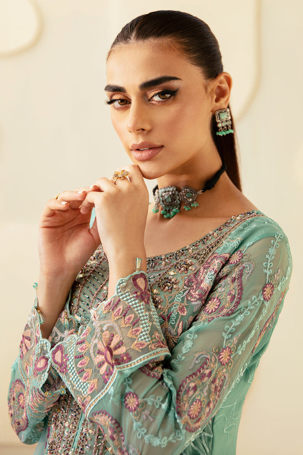 P-107 | DASTOOR CHIFFON  Vol-1 | RAMSHA