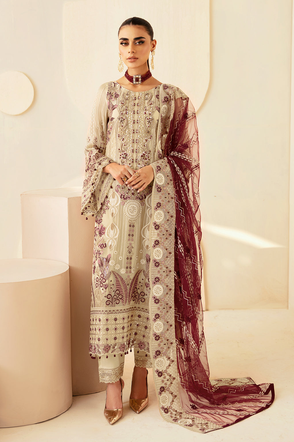 P-103 | DASTOOR CHIFFON  Vol-1 | RAMSHA