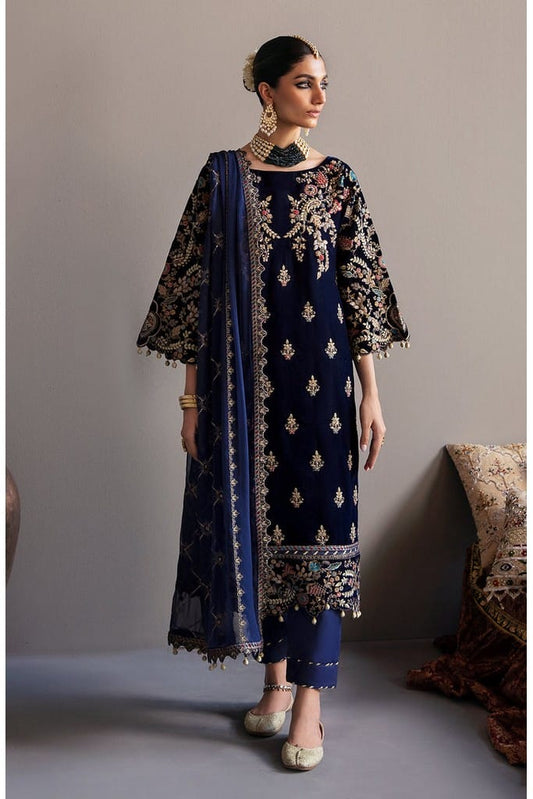 MK-03 Falak | ZARPOSH VELVET COLLECTION | EMAAN ADEEL