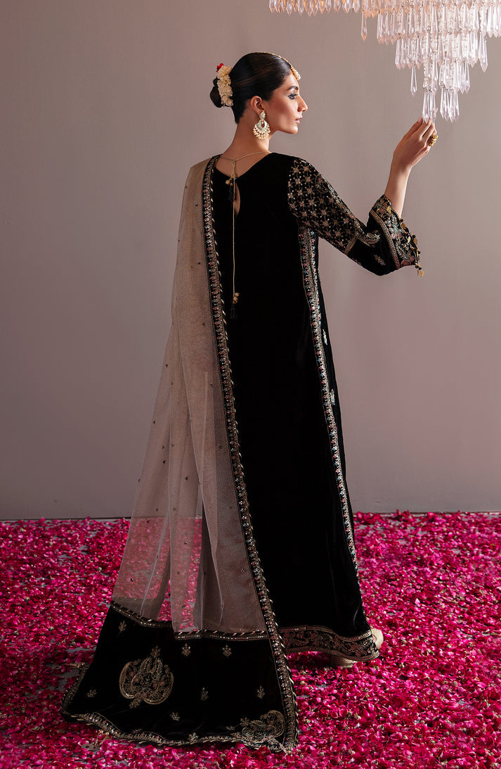MK-08 Aqs | ZARPOSH VELVET COLLECTION | EMAAN ADEEL
