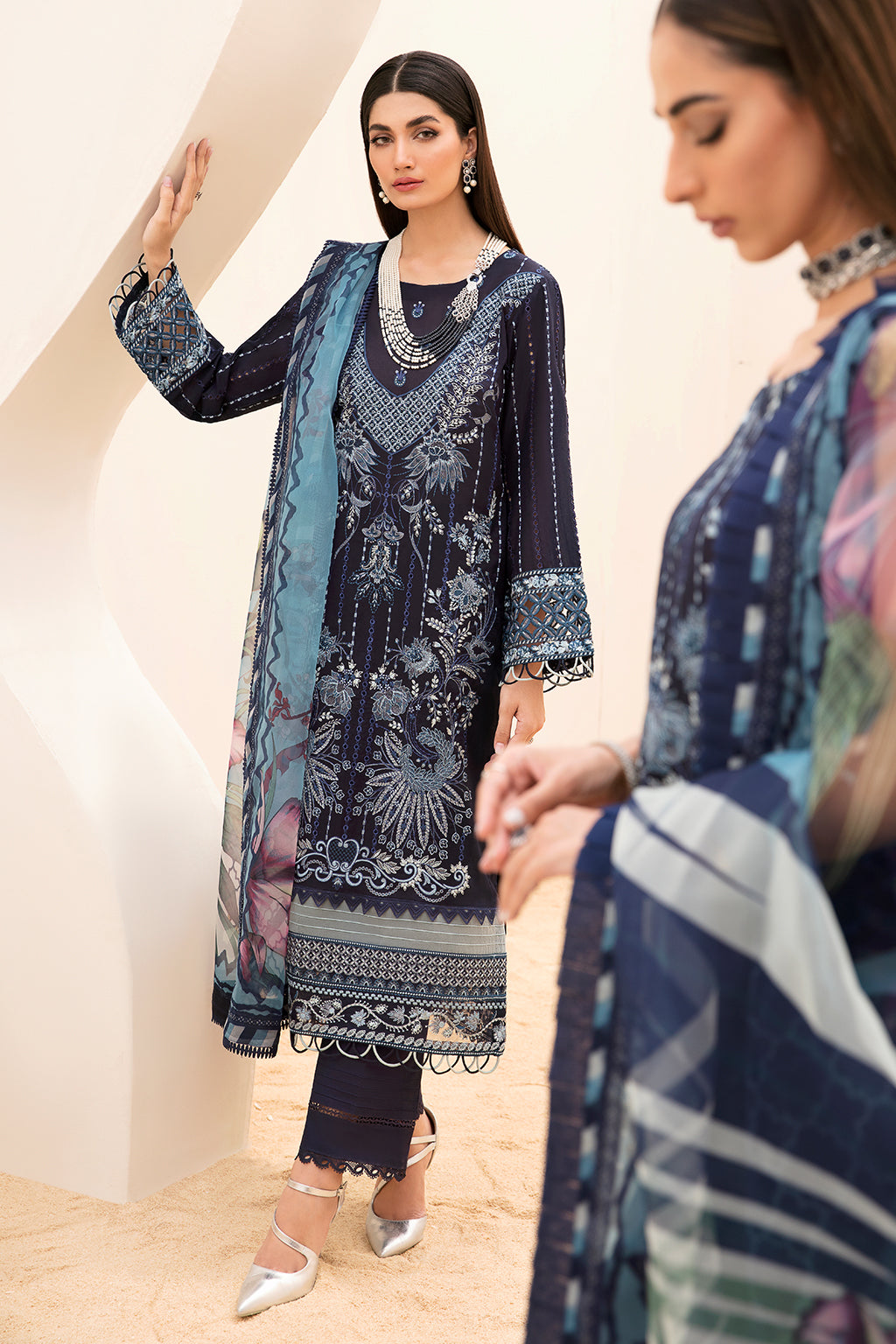 Z-707 || ANDAAZ COLLECTION || RAMSHA in UK USA UAE online kapraye.com