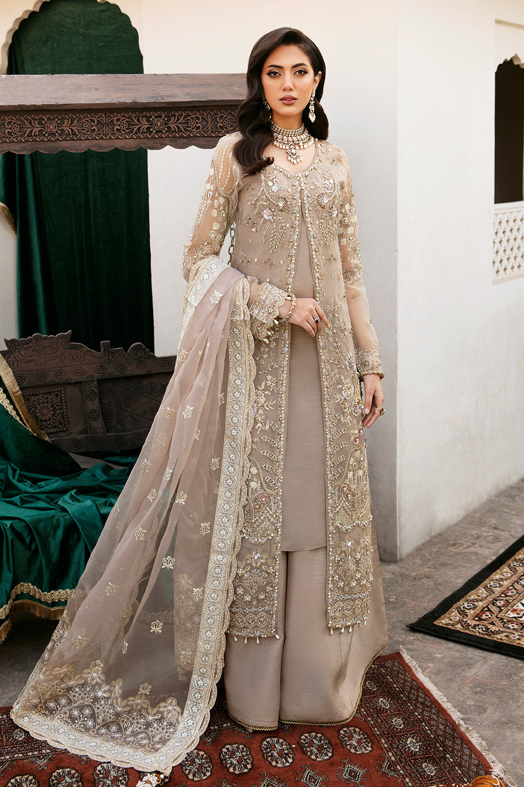 H-304 || LUXURY WEDDING COLLECTION || RAMSHA in UK USA UAE online kapraye.com