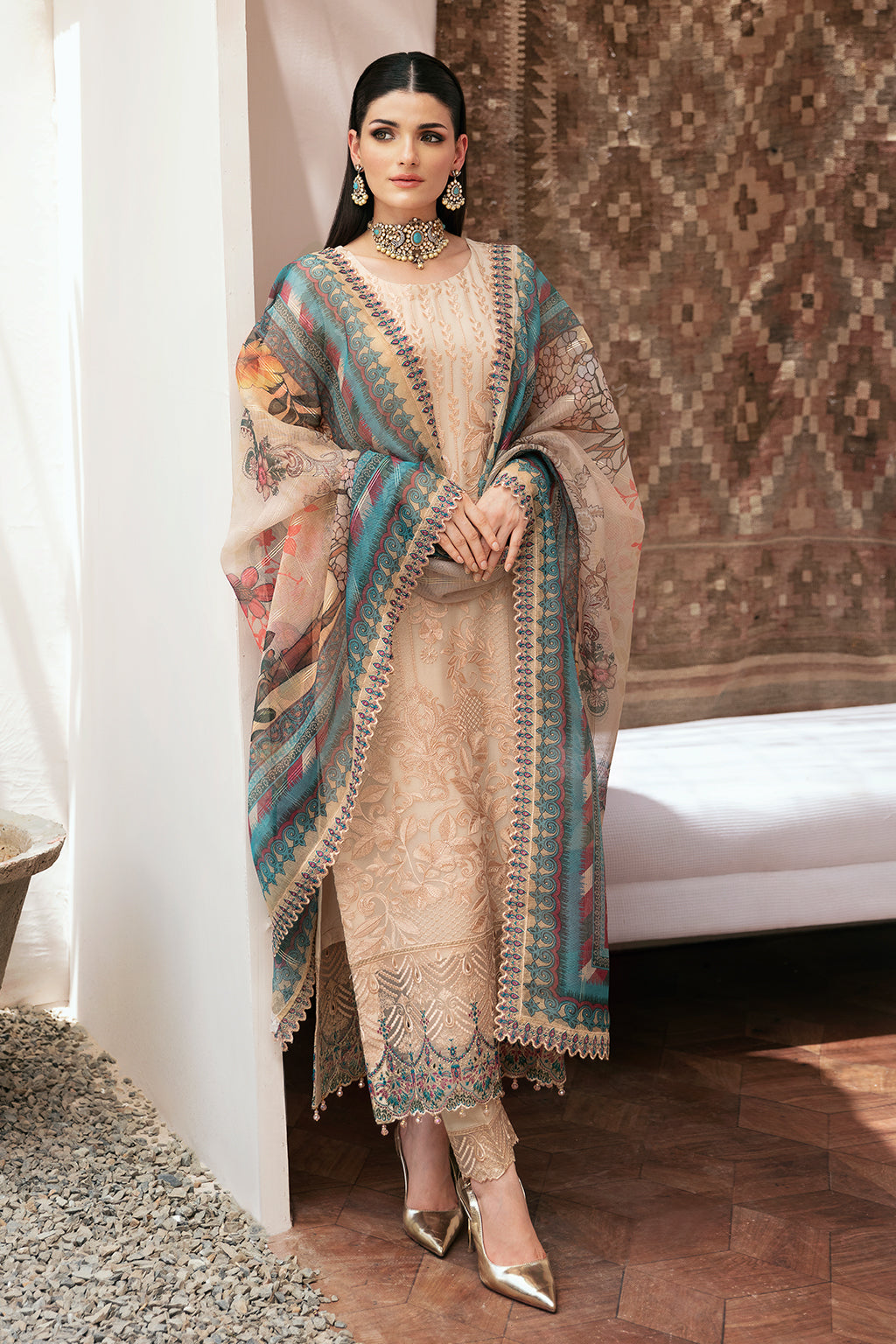 T-208 | DASTAN COLLECTION | RAMSHA in UK USA UAE online kapraye.com