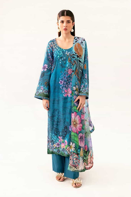 Fresh Teal AP-09 | BASIC PRINTS | RAMSHA in UK USA UAE online kapraye.com