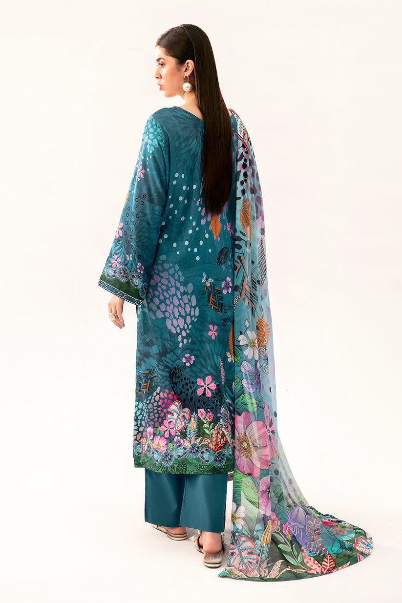 Fresh Teal AP-09 | BASIC PRINTS | RAMSHA in UK USA UAE online kapraye.com