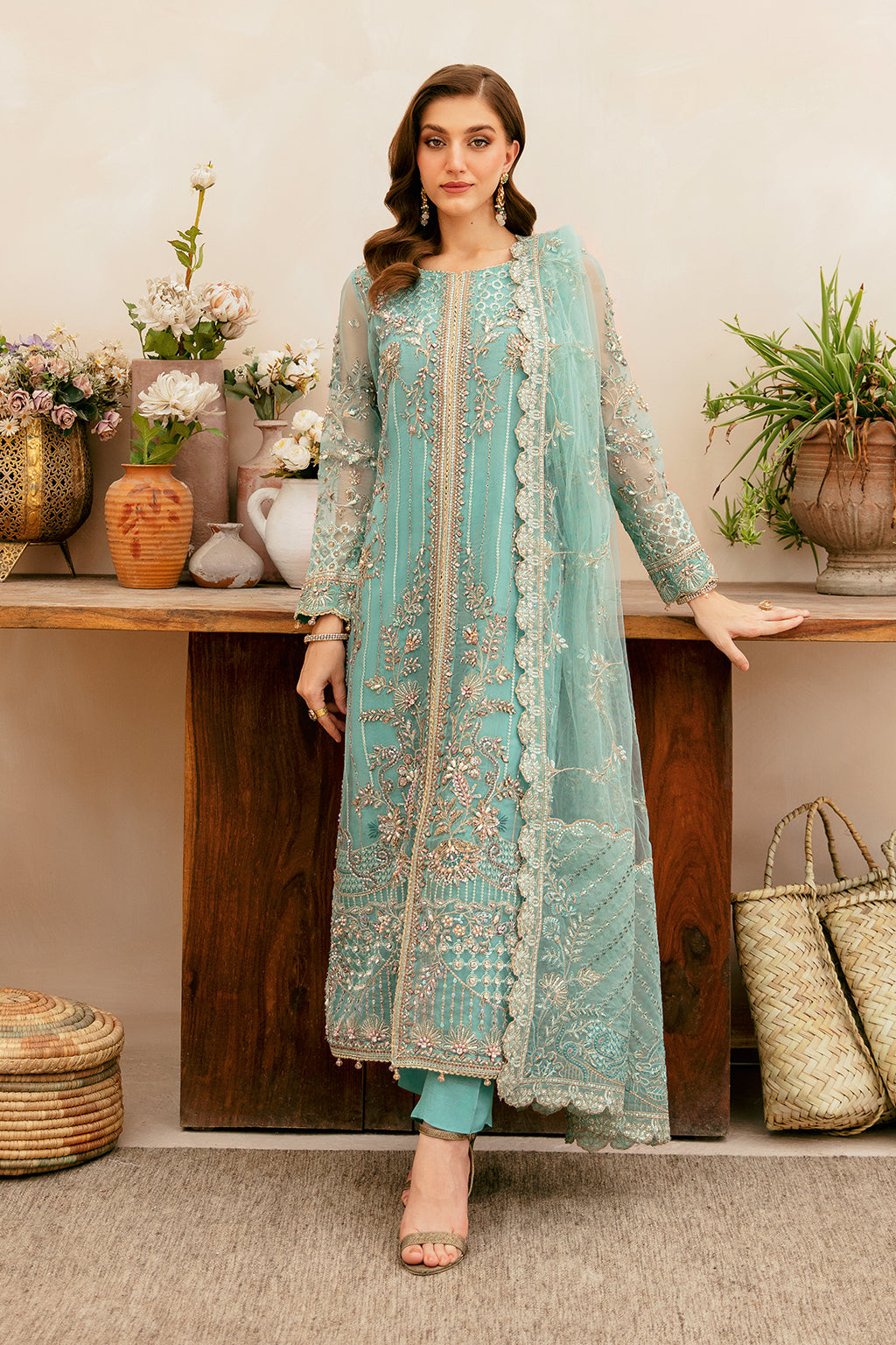 HA-405 || LUXURY WEDDING COLLECTION || RAMSHA in UK USA UAE online kapraye.com