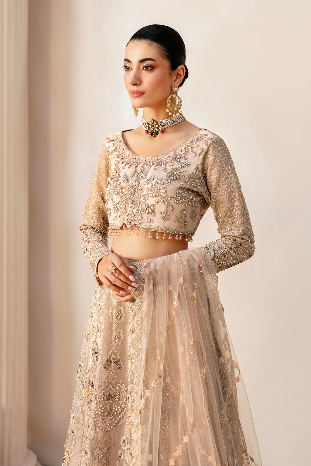 HB-403 || LUXURY WEDDING COLLECTION || RAMSHA in UK USA UAE online kapraye.com