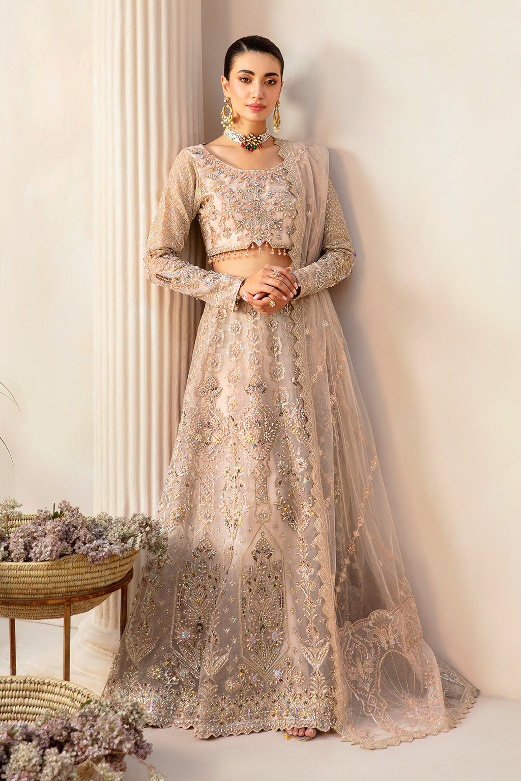 HB-403 || LUXURY WEDDING COLLECTION || RAMSHA in UK USA UAE online kapraye.com