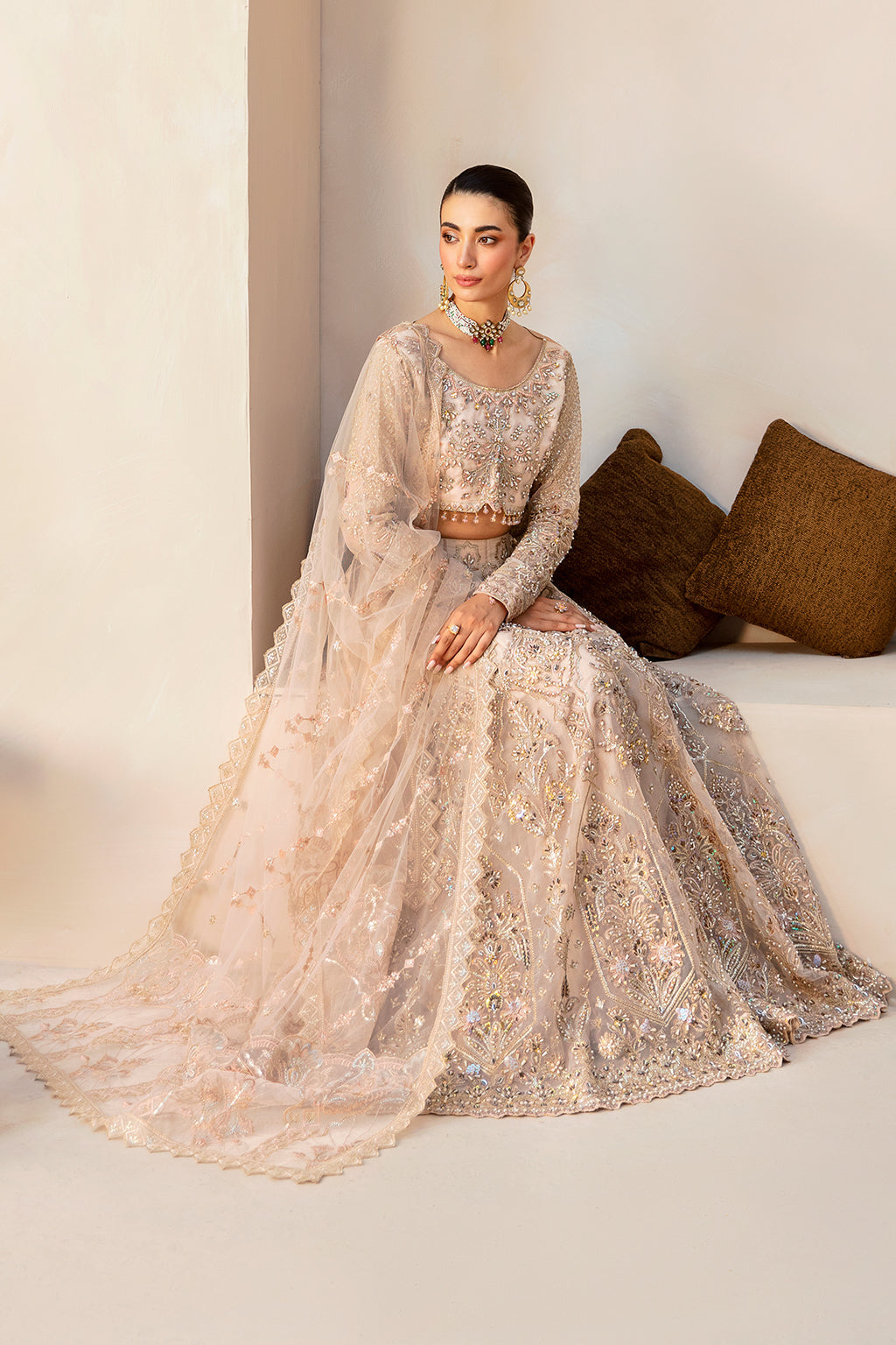 HB-403 || LUXURY WEDDING COLLECTION || RAMSHA in UK USA UAE online kapraye.com