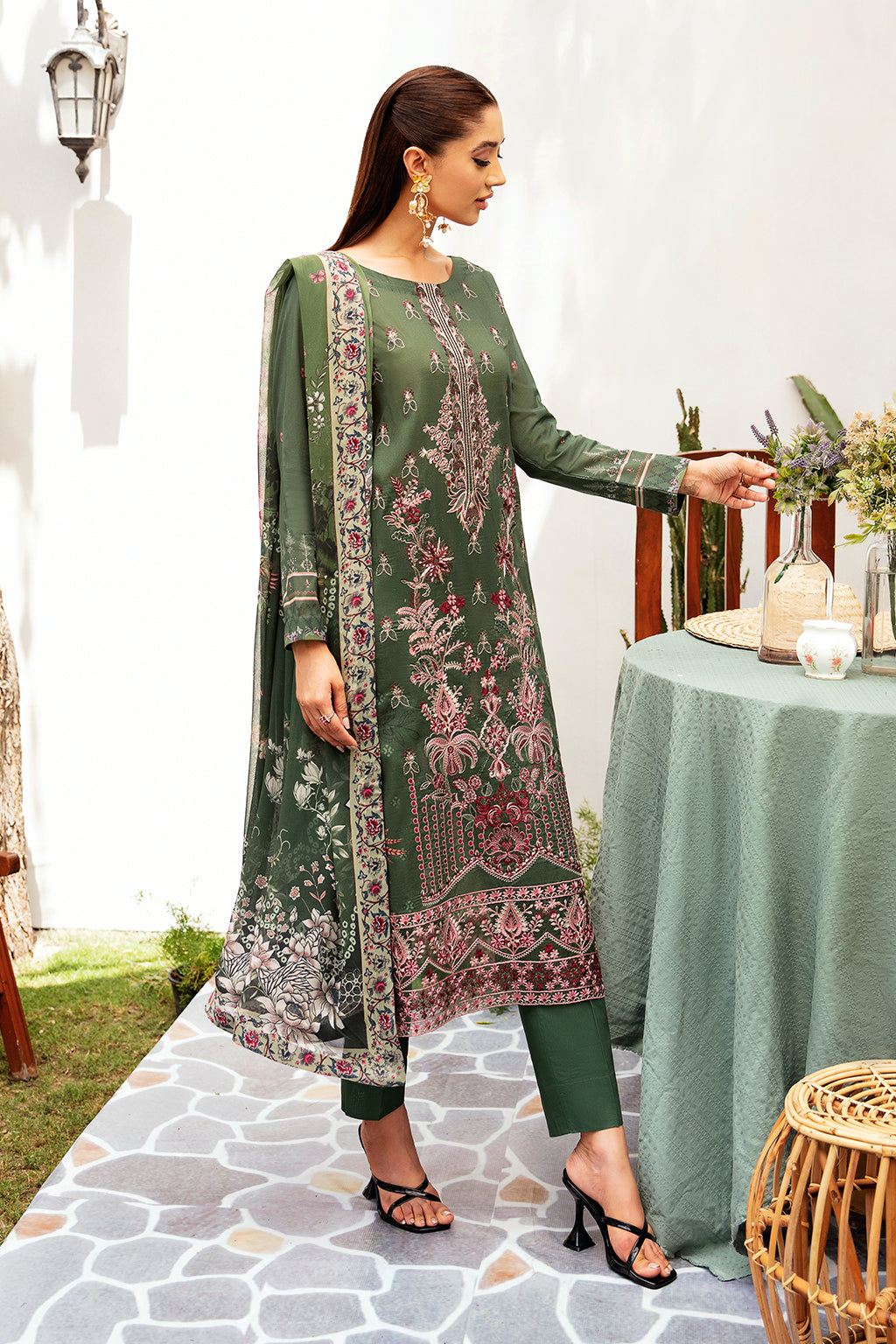 L-1210 || MASHAAL COLLECTION || RAMSHA in UK USA UAE online kapraye.com