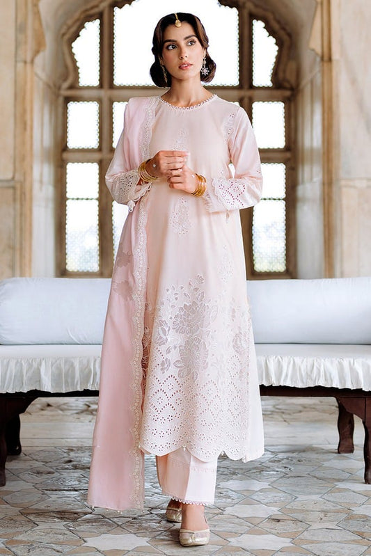 PEACH BLUSH | EID LAWN EDIT 2 | CROSS STITCH