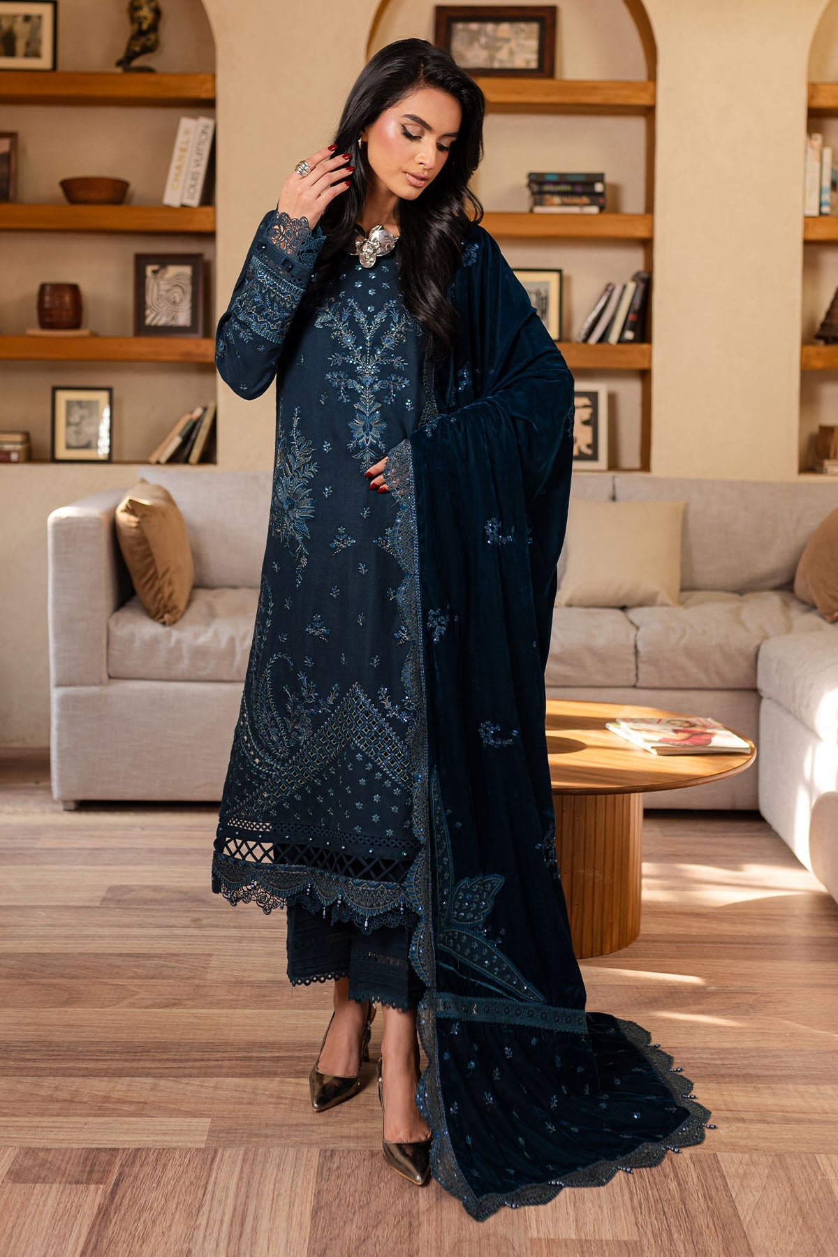 NE-127 | SHAWL COLLECTION | NUREH in UK USA UAE online kapraye.com