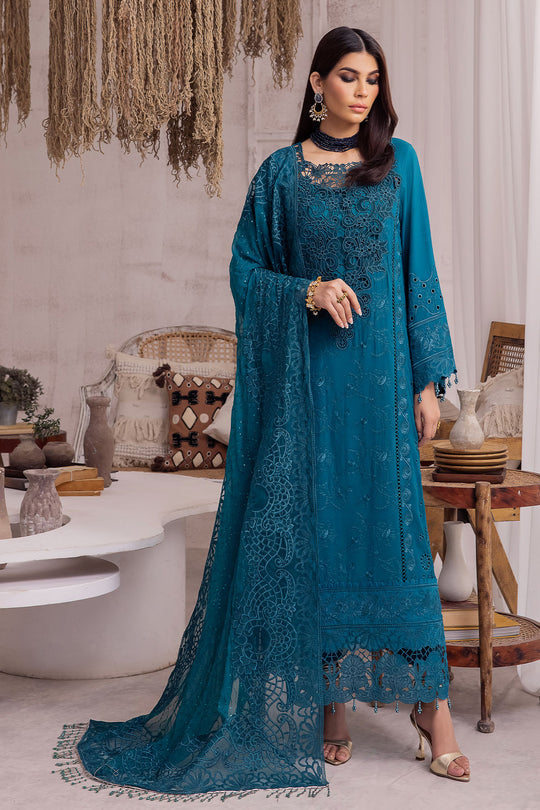 NE-42 || Embroidered Karandi || NUREH in UK USA UAE online kapraye.com