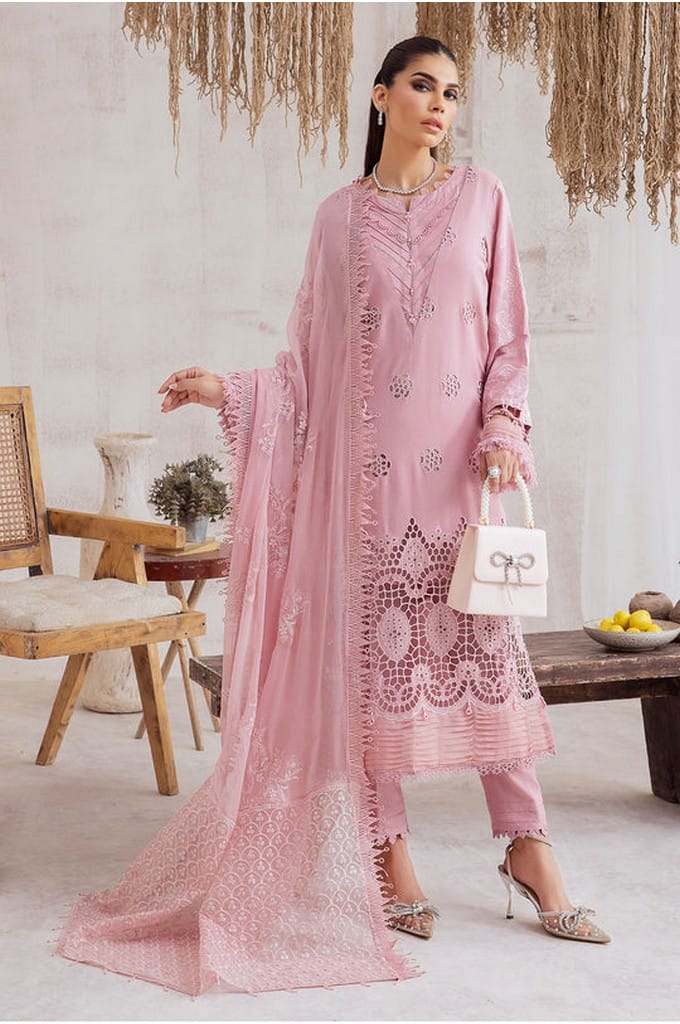 NE-43 || Embroidered Karandi || NUREH in UK USA UAE online kapraye.com