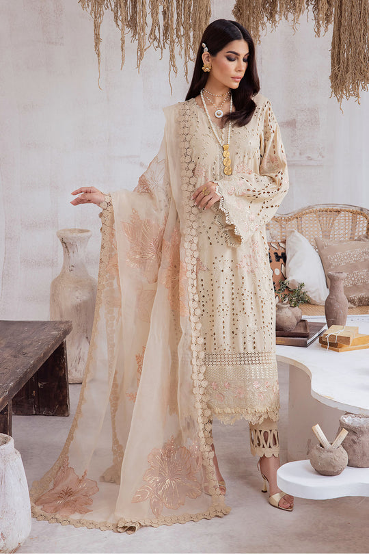 NE-41 || Embroidered Karandi || NUREH in UK USA UAE online kapraye.com