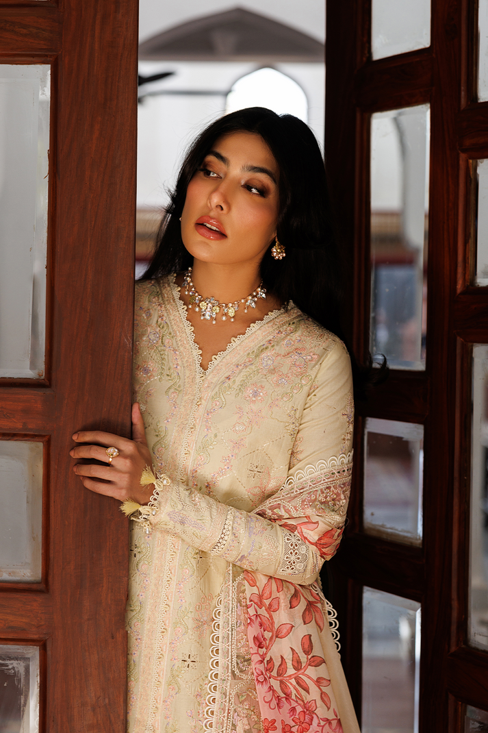 BLOSSOM BLISS | MIRABELLE FESTIVE LUXURY LAWN | EMAAN ADEEL