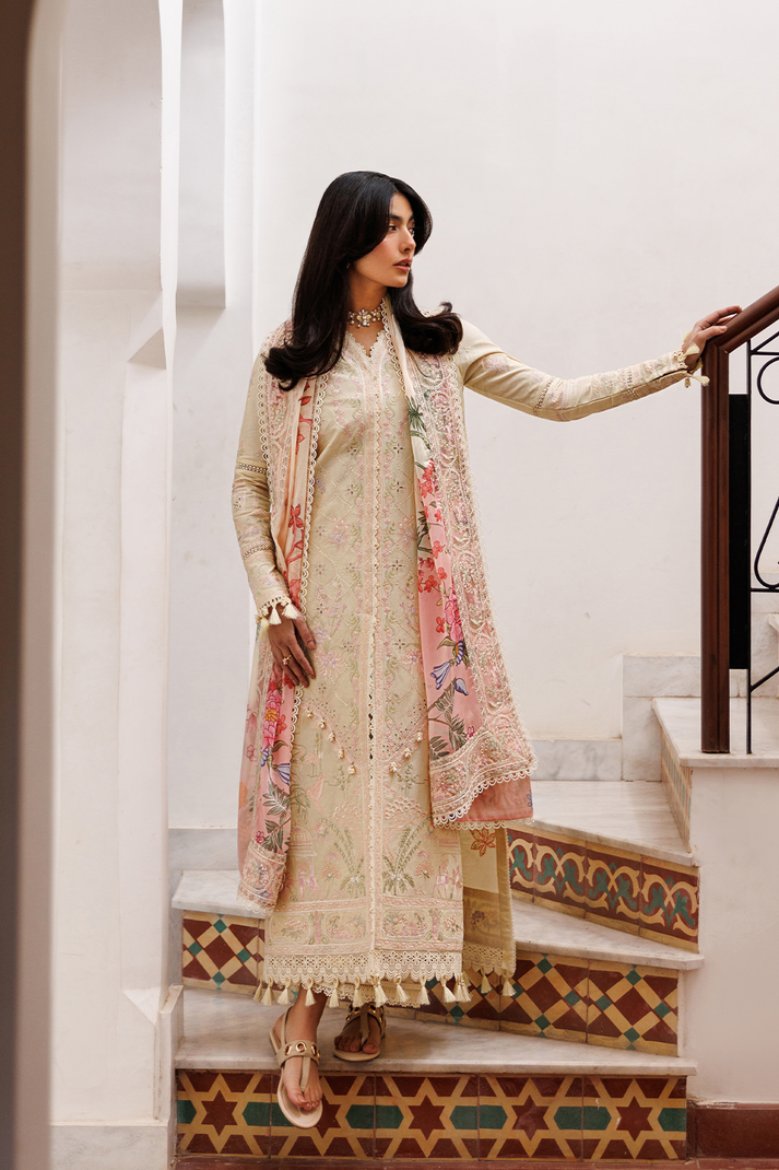 BLOSSOM BLISS | MIRABELLE FESTIVE LUXURY LAWN | EMAAN ADEEL