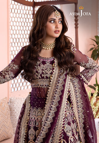 AJCC-04 || CHANDNI LUXURY CHIFFON '23 || ASIM JOFA in UK USA UAE online kapraye.com