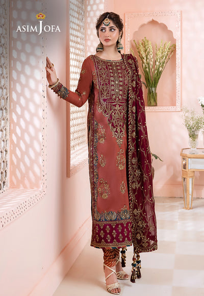 AJCC-01 || CHANDNI LUXURY CHIFFON '23 || ASIM JOFA in UK USA UAE online kapraye.com