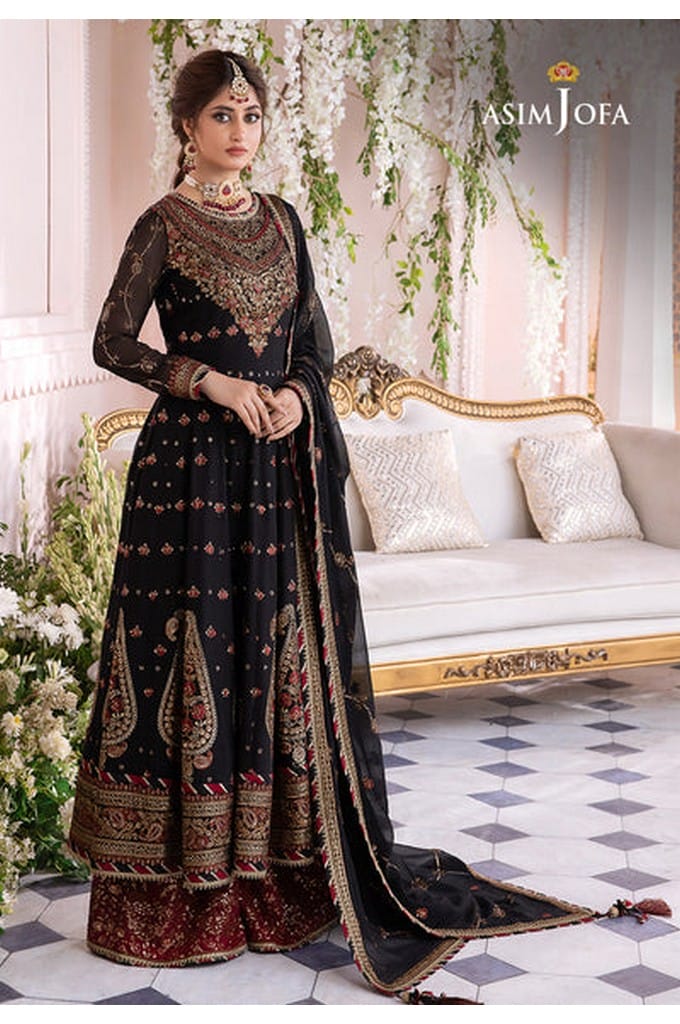 AJCC-06 || CHANDNI LUXURY CHIFFON '23 || ASIM JOFA in UK USA UAE online kapraye.com