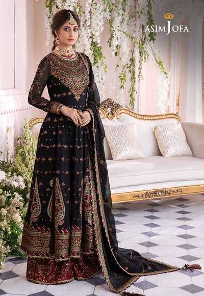 AJCC-06 || CHANDNI LUXURY CHIFFON '23 || ASIM JOFA in UK USA UAE online kapraye.com