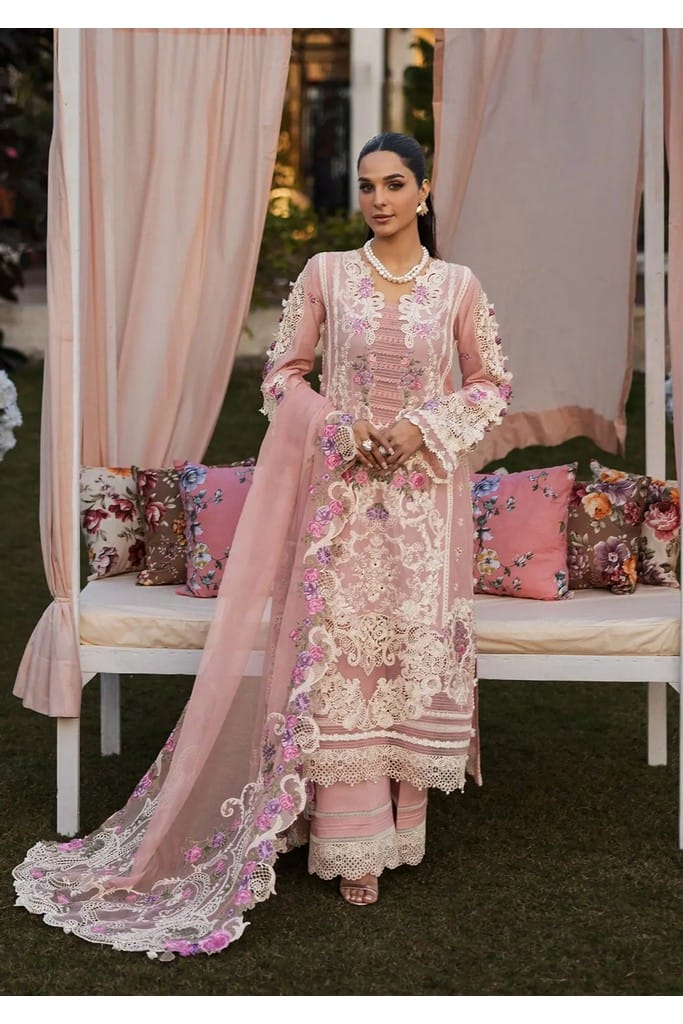 KLR-09 Bellerose | KAHF LUXURY LAWN COLLECTION 2025 | KAHF PREMIUM