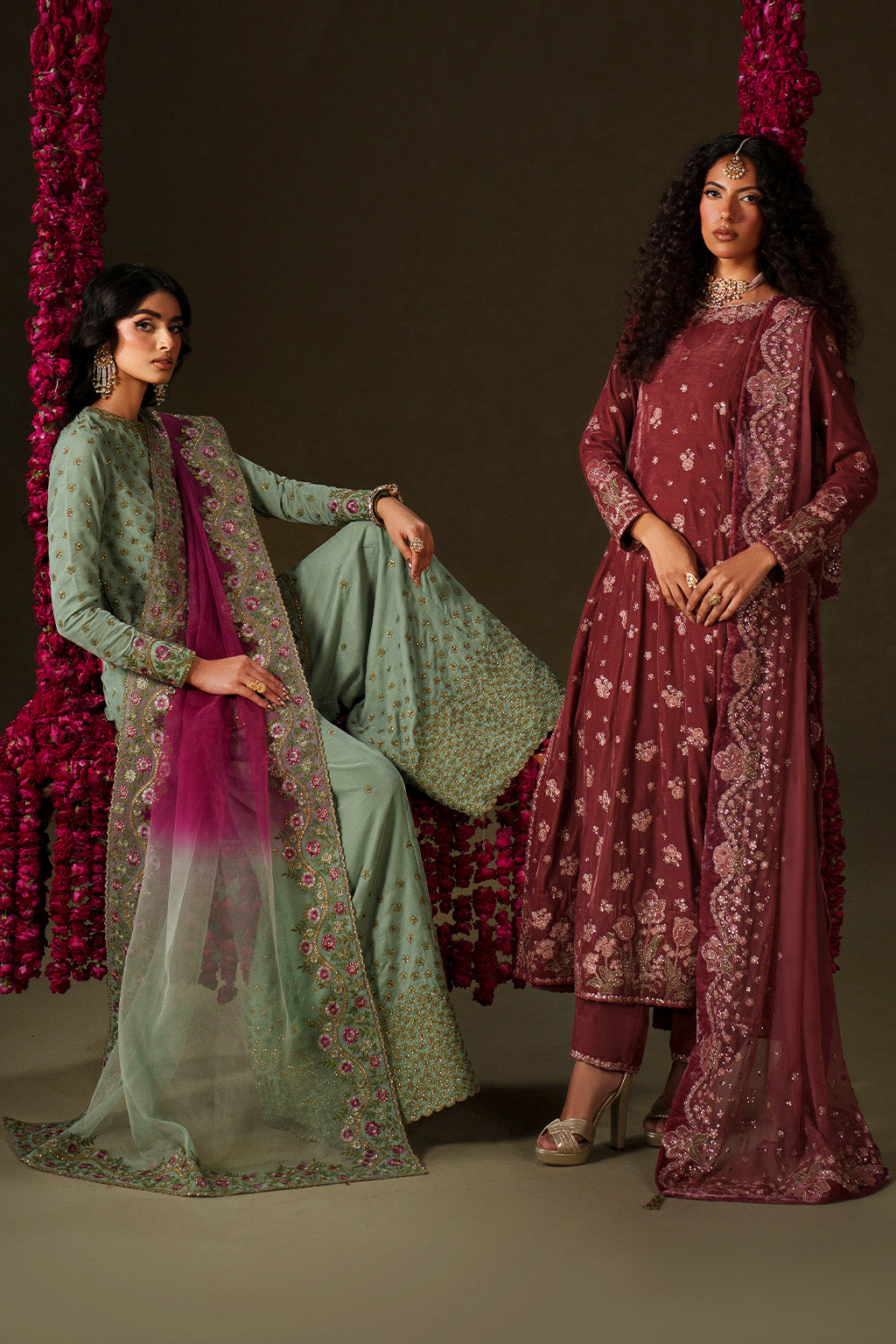 IV-73 Embroidered Velvet | VELVET EDIT II | IZNIK