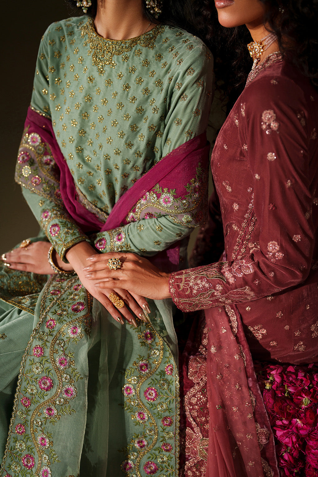 IV-75 Embroidered Velvet | VELVET EDIT II | IZNIK