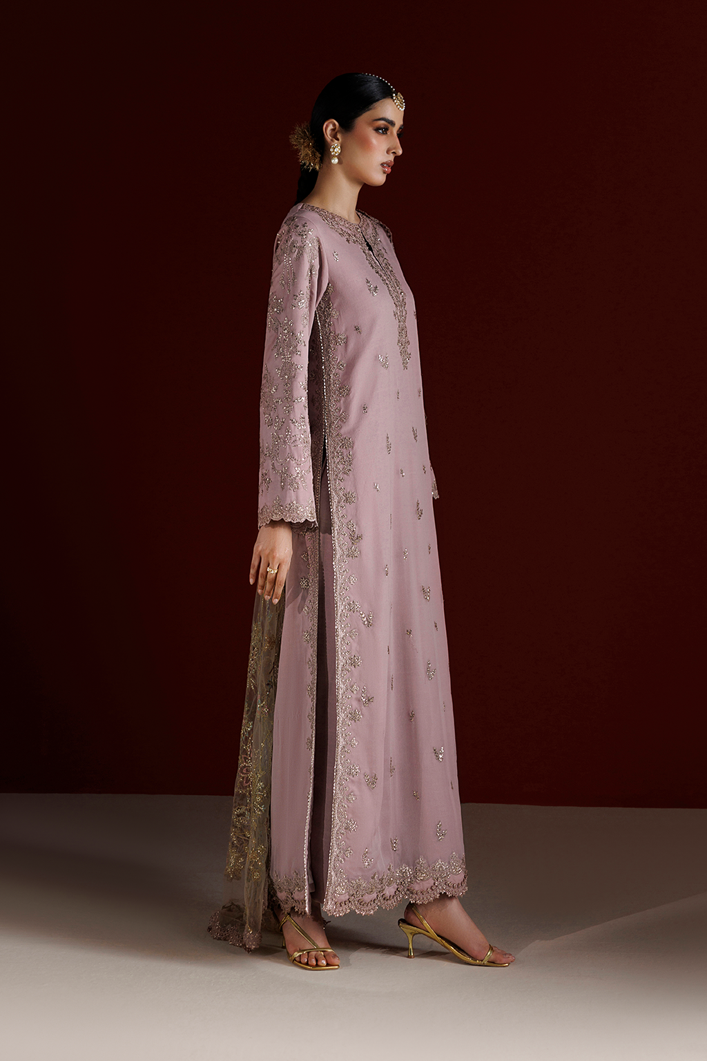 CC-106 Embroidered Chiffon | SEMI FORMALS VOL 1 | IZNIK in UK USA UAE online kapraye.com