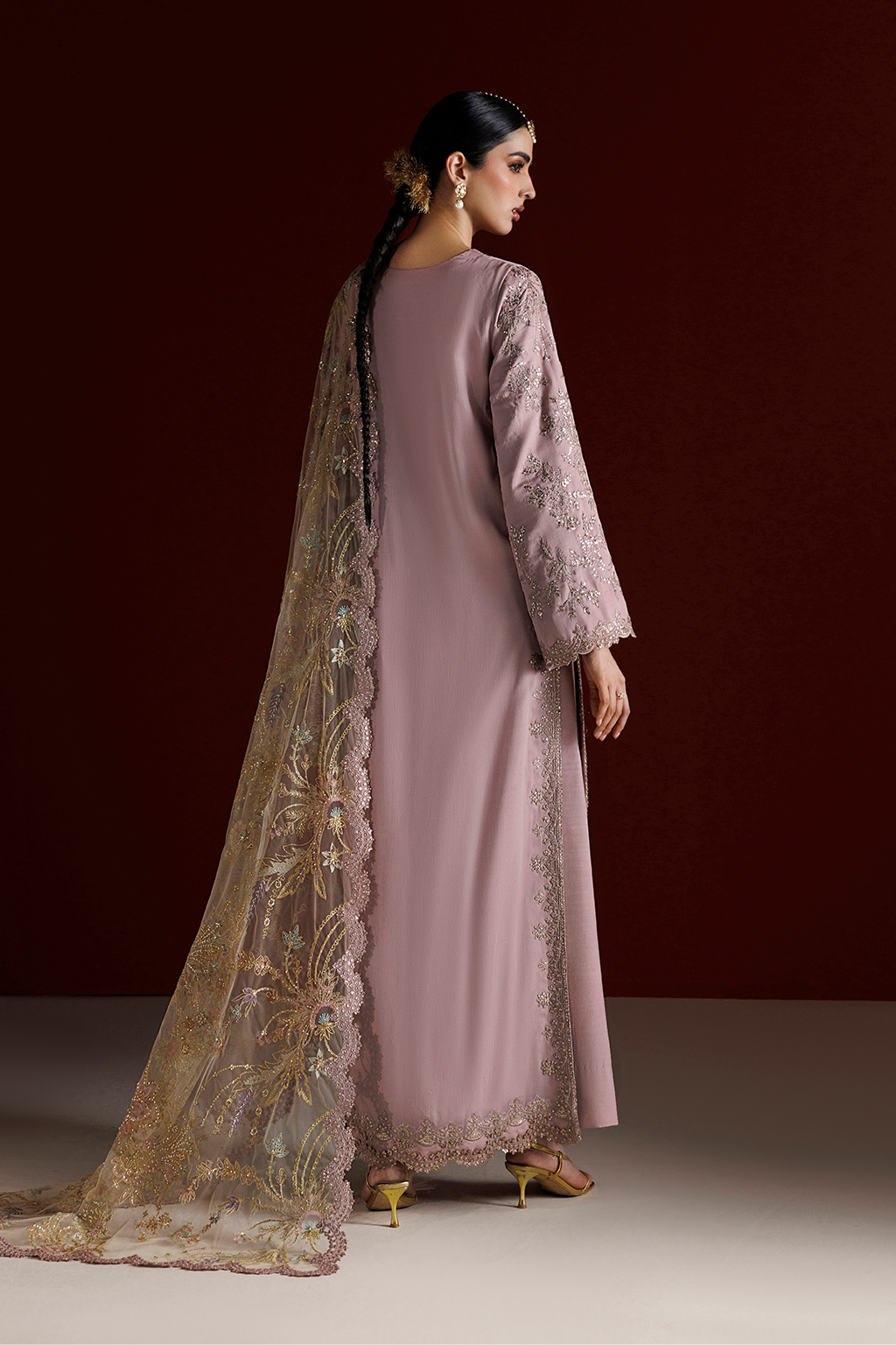 CC-106 Embroidered Chiffon | SEMI FORMALS VOL 1 | IZNIK in UK USA UAE online kapraye.com