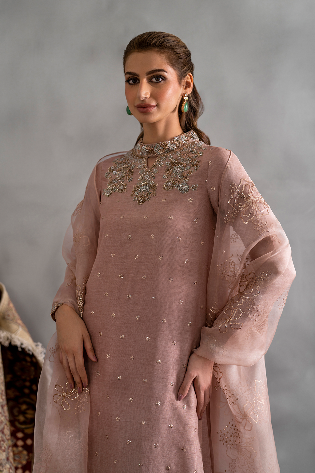 IRS-15 | LUXE RAW SILK | IZNIK in UK USA UAE online kapraye.com