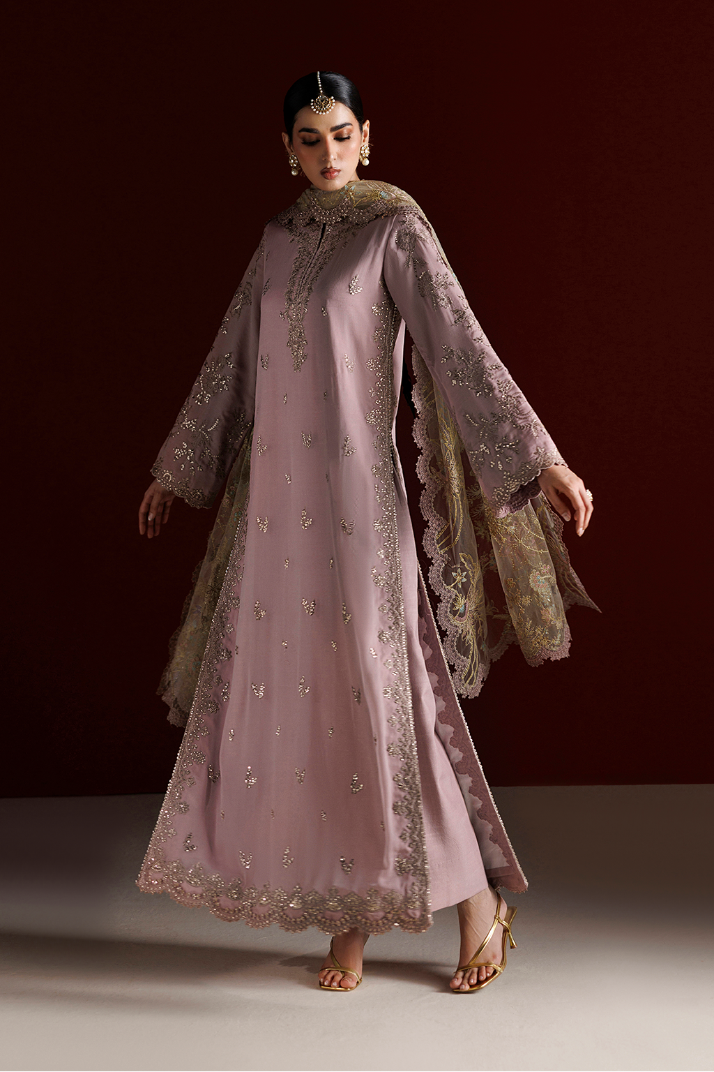 CC-106 Embroidered Chiffon | SEMI FORMALS VOL 1 | IZNIK in UK USA UAE online kapraye.com