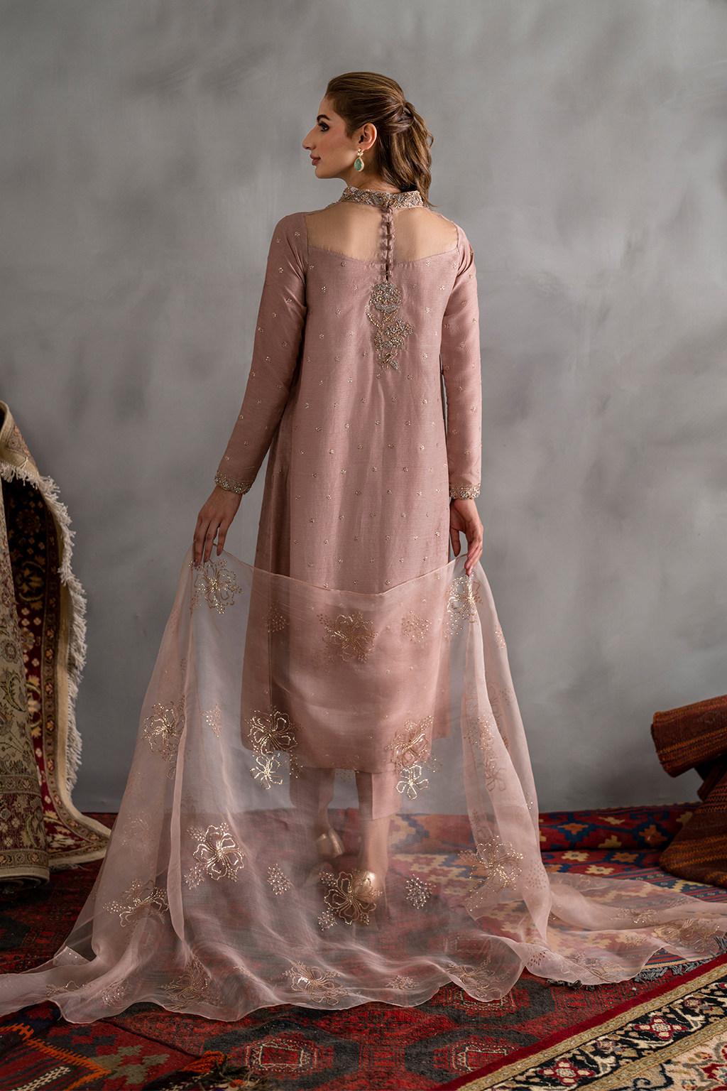 IRS-15 | LUXE RAW SILK | IZNIK in UK USA UAE online kapraye.com