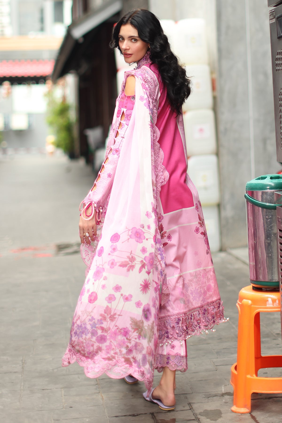 3-PC Unstitched Lawn Collection CS6-07 | SIGNATURE LAWN COLLECTION 2026 | CHARIZMA